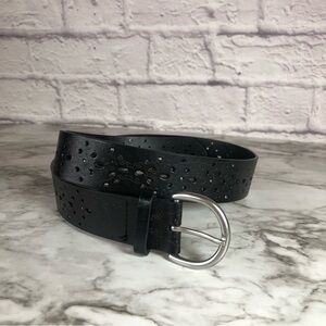 Genuine Leather Laser Cut Belt